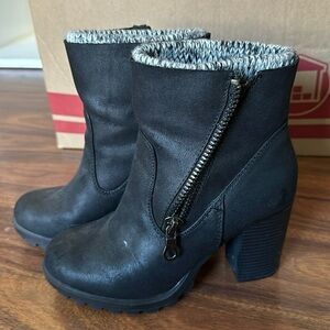Black booties